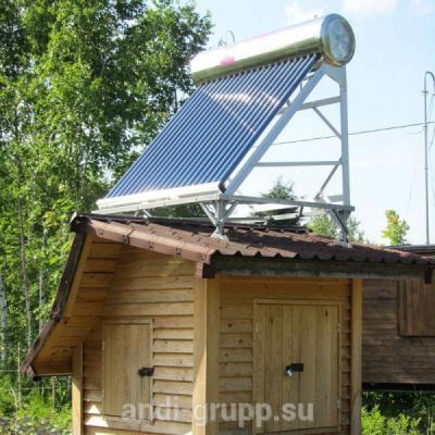 СОЛНЕЧНЫЙ ВОДОНАГРЕВАТЕЛЬ – РЕАЛЬНАЯ ПОМОЩЬ НА ВАШЕМ УЧАСТКЕ